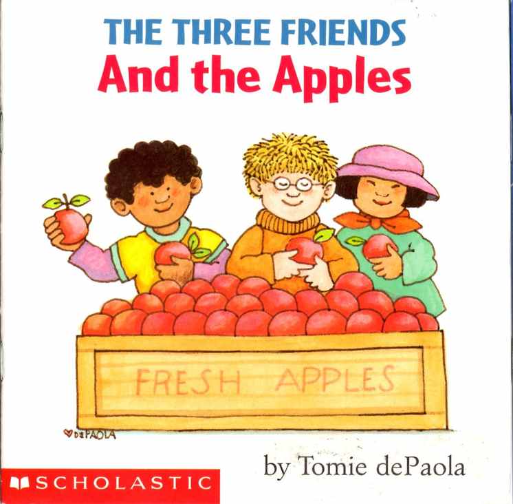 The three friends And the Apples. Книга + Аудиозапись!
