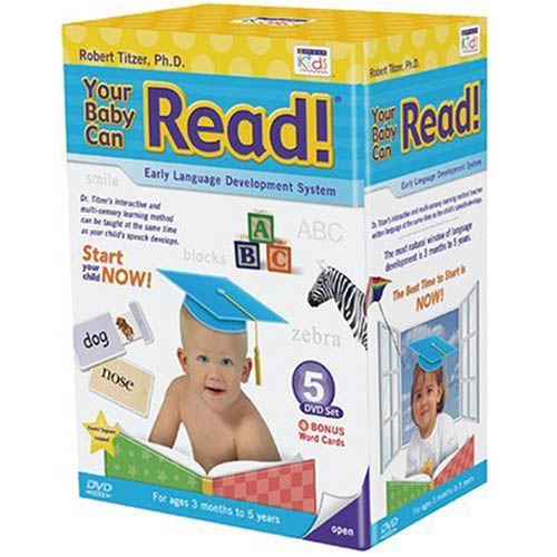 Your Baby Can Read. 5 DVD + 50 Карточек
