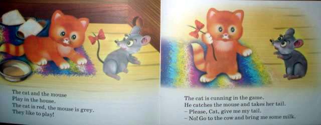 The Cat and the Mouse. Книга + Аудиозапись!